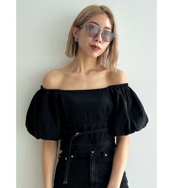 EMODA「デニムオフショルダートップ」|Tシャツ・カットソー|