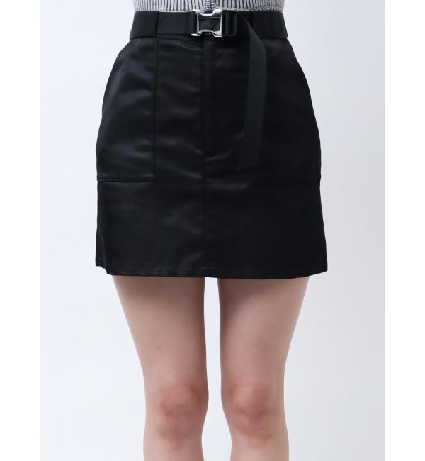 EMODA「ベルトボックスミニスカート」|スカート|
