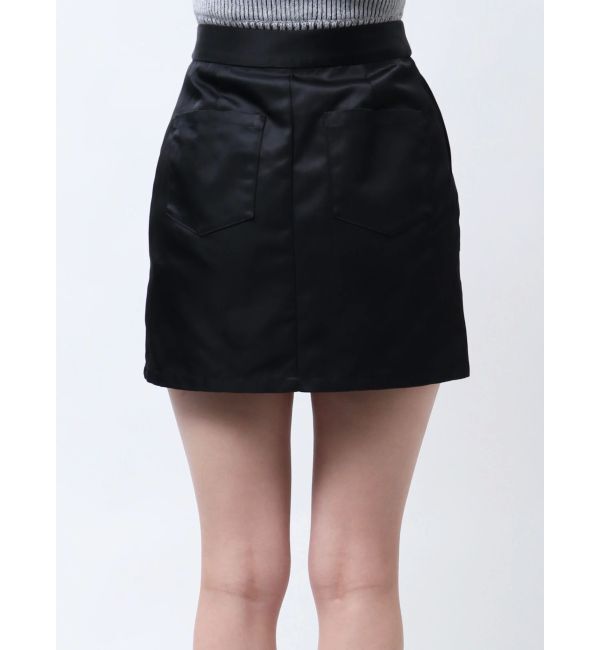 EMODA「ベルトボックスミニスカート」|スカート|