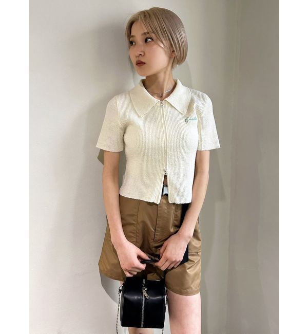 EMODA「ベルトボックスミニスカート」|スカート|