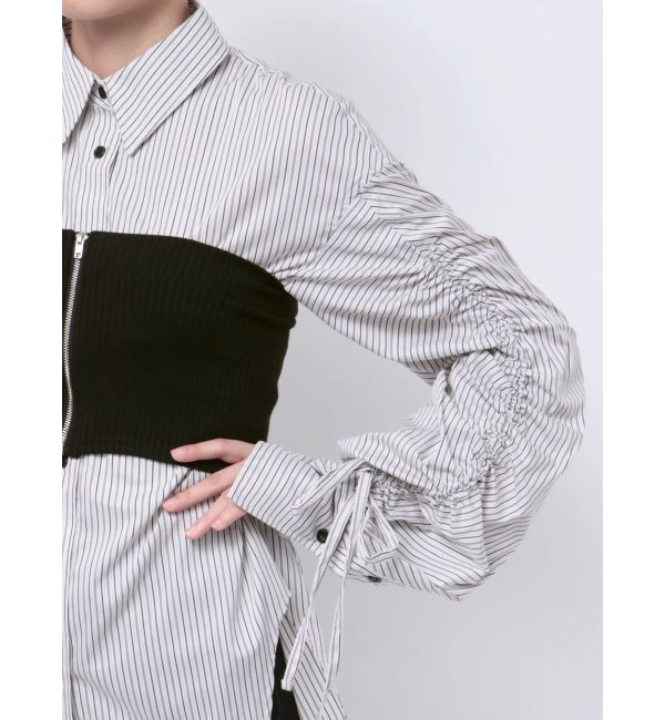 EMODA「ベアセットカーブシャツ」|シャツ・ブラウス|