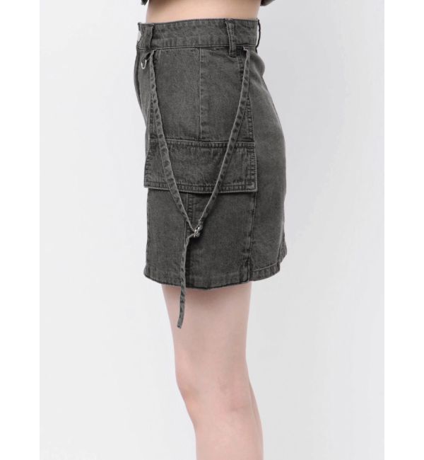 EMODA「ハングベルトデニムスカート」|スカート|