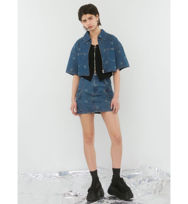 EMODA「ハングベルトデニムスカート」|スカート|