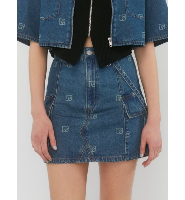 EMODA「ハングベルトデニムスカート」|スカート|