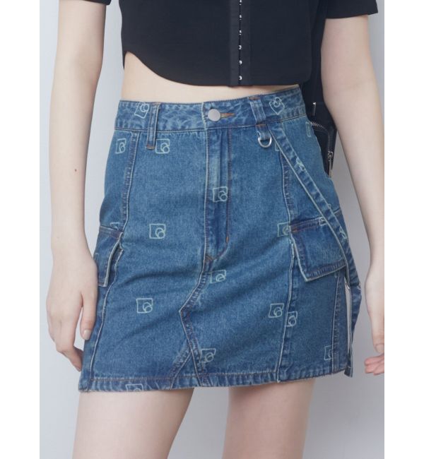 EMODA「ハングベルトデニムスカート」|スカート|