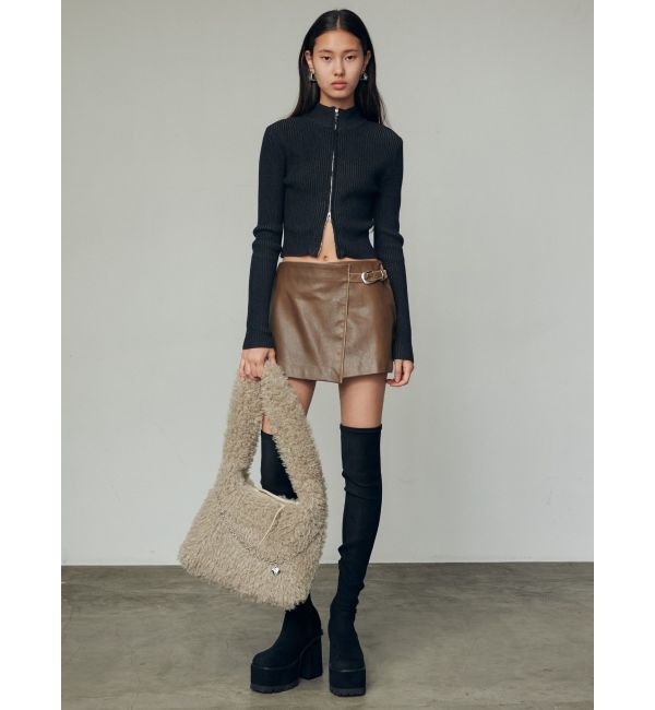 EMODA「【WEB限定】フェイクファーバルキーバッグ」|ハンドバッグ|