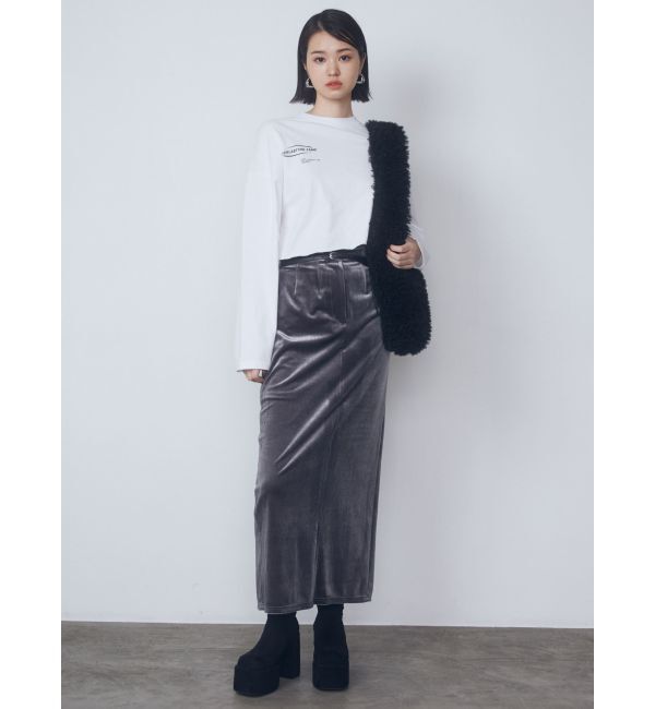 EMODA「【WEB限定】フェイクファーバルキーバッグ」|ハンドバッグ|