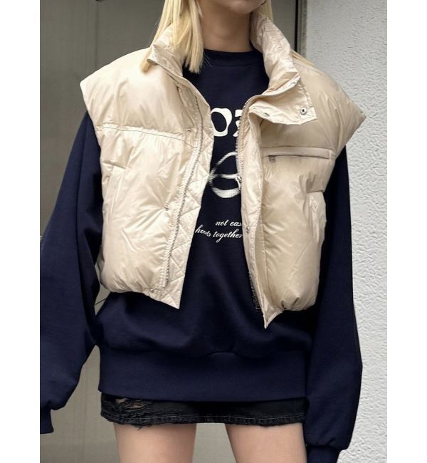 EMODA「コンパクトパッファーダウンベスト」|ダウンベスト・ベスト|