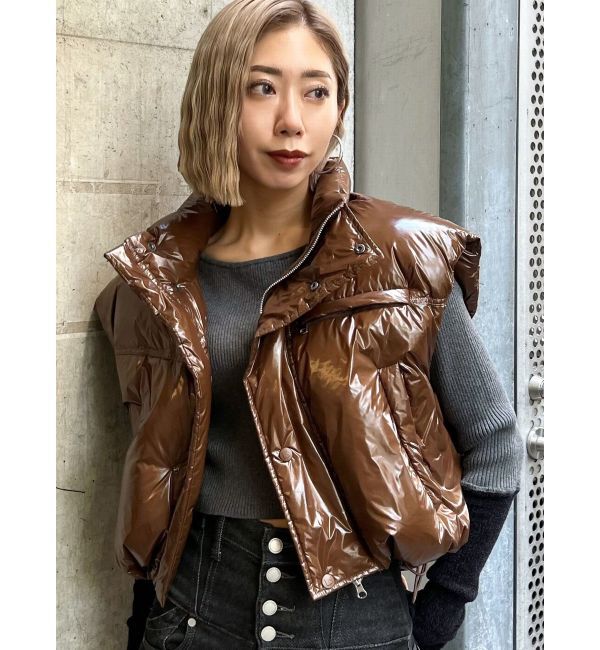 EMODA「コンパクトパッファーダウンベスト」|ダウンベスト・ベスト|