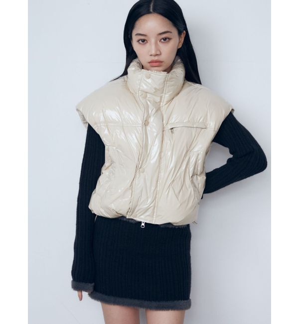 EMODA「コンパクトパッファーダウンベスト」|ダウンベスト・ベスト|