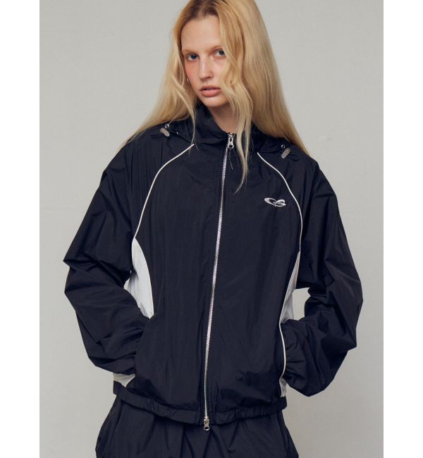 EMODA「ナイロンジップアップブルゾン」|ブルゾン・スタジャン|