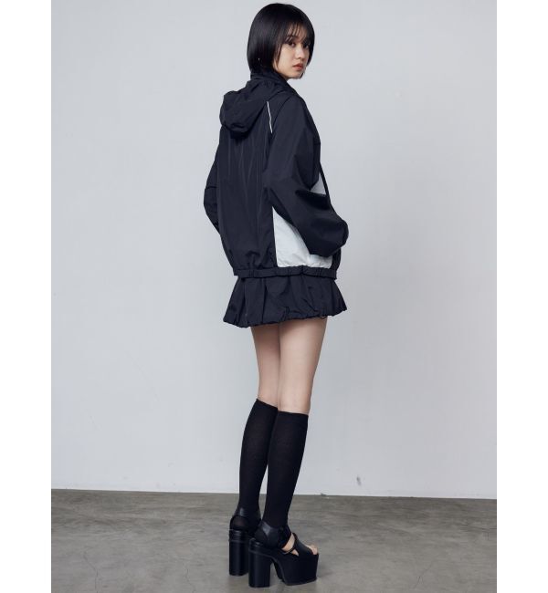 EMODA「ナイロンジップアップブルゾン」|ブルゾン・スタジャン|