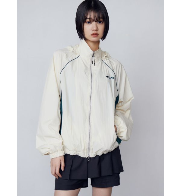 EMODA「ナイロンジップアップブルゾン」|ブルゾン・スタジャン|