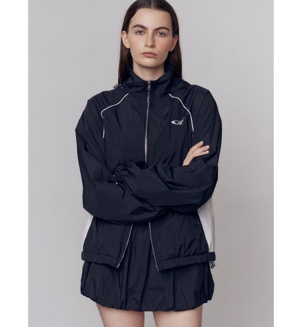 EMODA「ナイロンジップアップブルゾン」|ブルゾン・スタジャン|