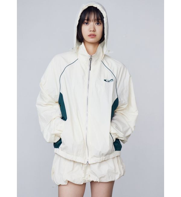 EMODA「ナイロンジップアップブルゾン」|ブルゾン・スタジャン|