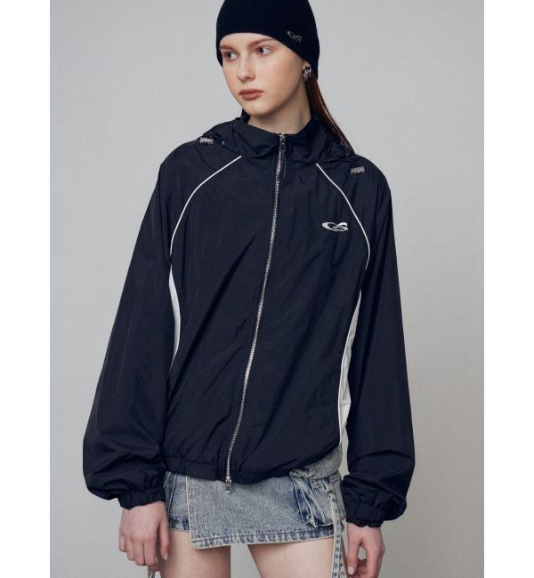 EMODA「ナイロンジップアップブルゾン」|ブルゾン・スタジャン|