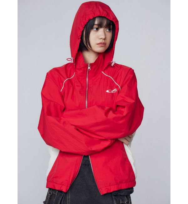 EMODA「ナイロンジップアップブルゾン」|ブルゾン・スタジャン|