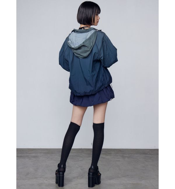 EMODA「ナイロンジップアップブルゾン」|ブルゾン・スタジャン|