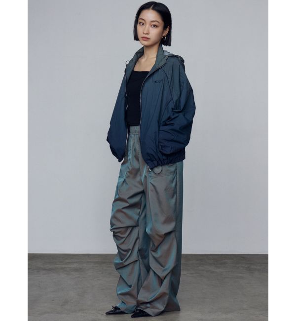 EMODA「ナイロンジップアップブルゾン」|ブルゾン・スタジャン|