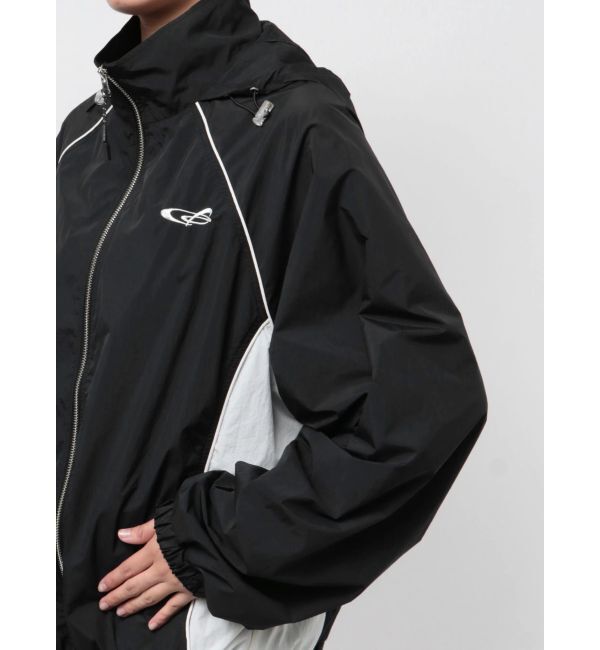 EMODA「ナイロンジップアップブルゾン」|ブルゾン・スタジャン|