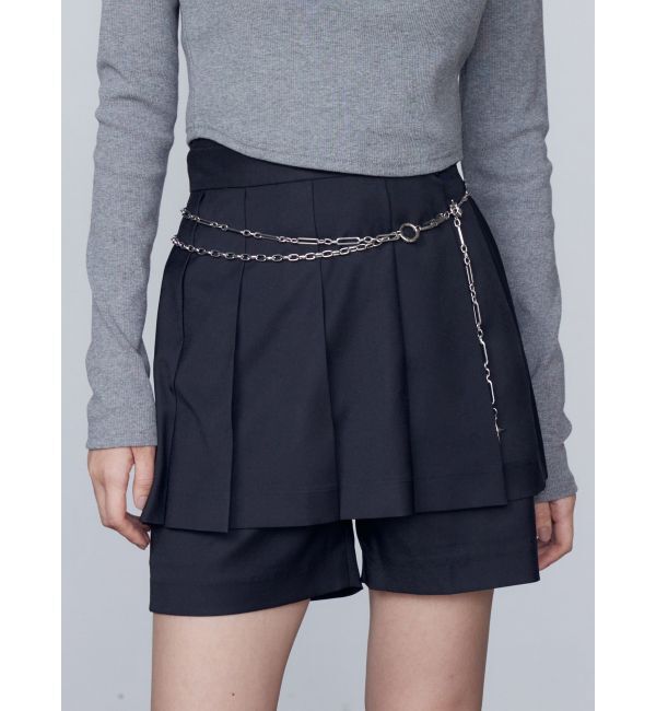 EMODA「2ピースレイヤースカートパンツ」|スカート|