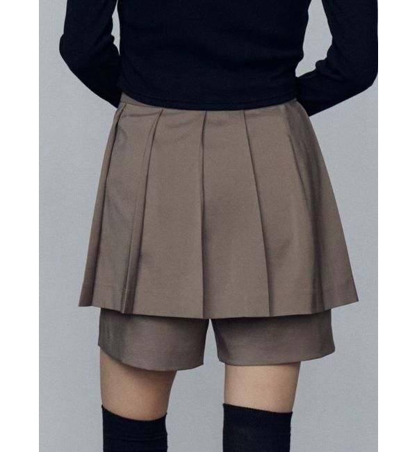 EMODA「2ピースレイヤースカートパンツ」|スカート|