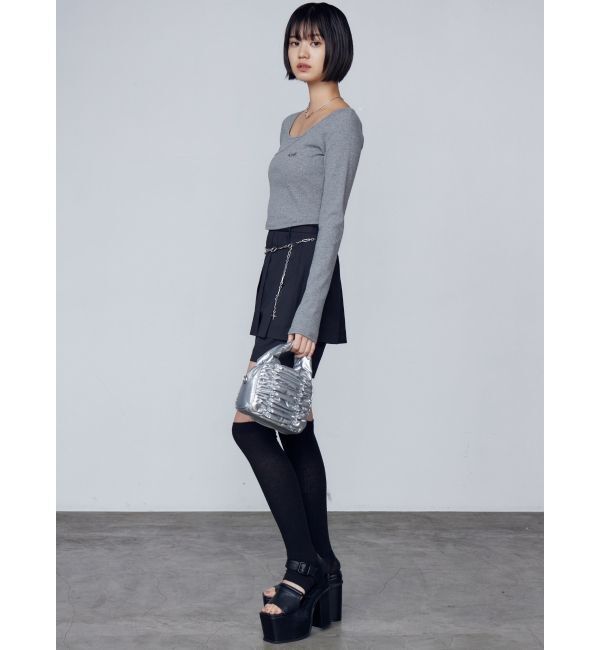 EMODA「2ピースレイヤースカートパンツ」|スカート|