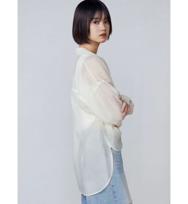 EMODA「エアリーリーズシャツ」|シャツ・ブラウス|