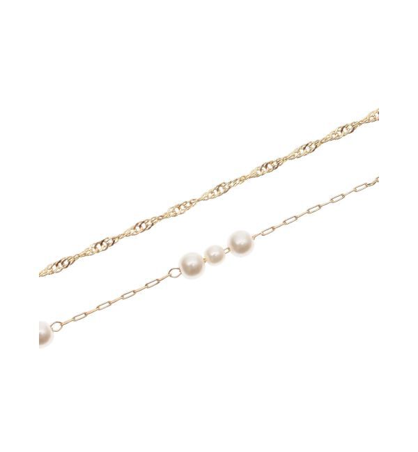 MERCURYDUO「2WAYダブルチェーンネックレス」|ネックレス|