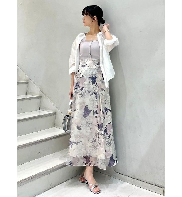 MERCURYDUO「バックスリットシアーシャツ」|シャツ・ブラウス|