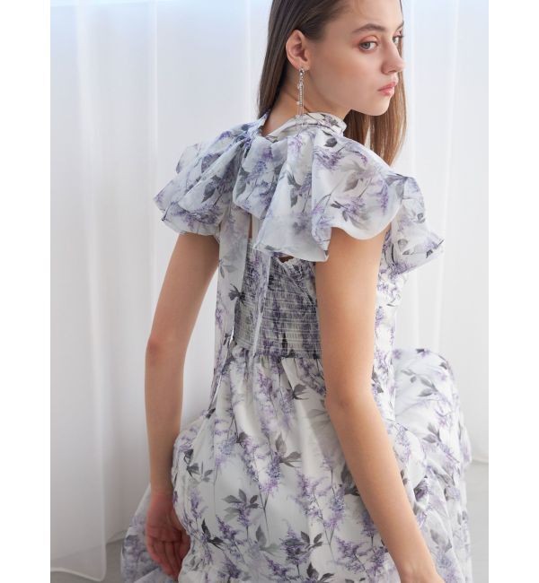 MERCURYDUO「【プランティカコラボ】フラワーワンピース」|ワンピース|