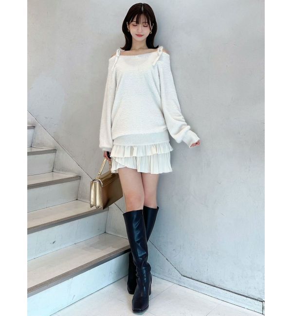 MERCURYDUO「マニッシュプリーツミニスカート」|スカート|