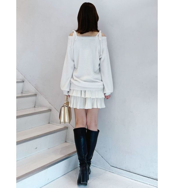 MERCURYDUO「マニッシュプリーツミニスカート」|スカート|