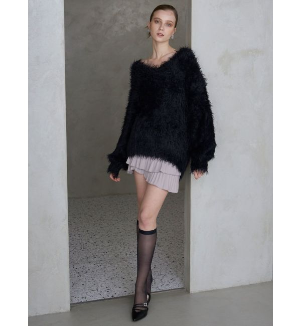 MERCURYDUO「マニッシュプリーツミニスカート」|スカート|