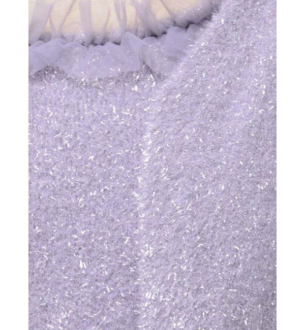 MERCURYDUO「ラメシャギーカーデセットキャミニットワンピース」|ワンピース|