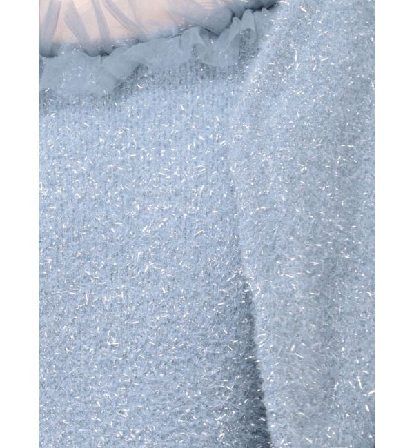 MERCURYDUO「ラメシャギーカーデセットキャミニットワンピース」|ワンピース|