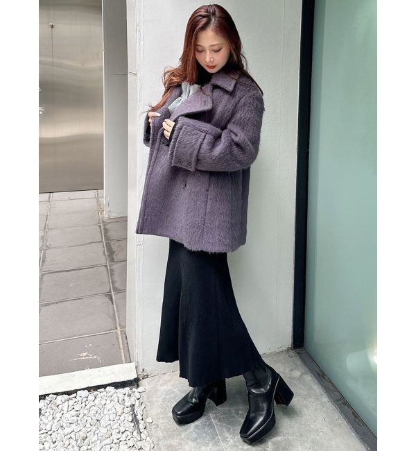 MERCURYDUO「シャギーミドルコート」|その他|