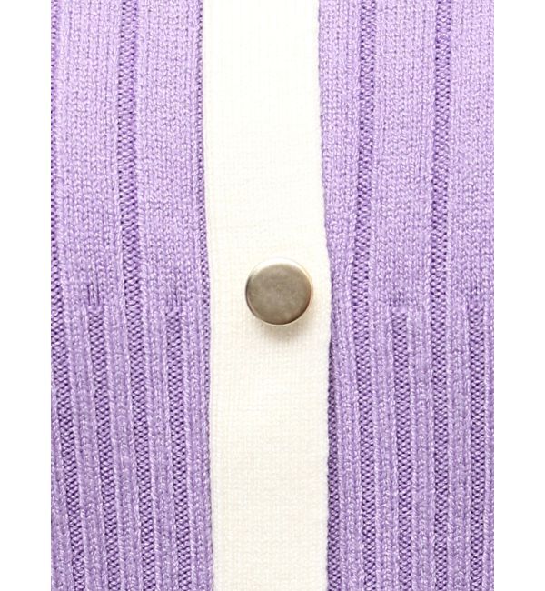 MERCURYDUO「バイカラーフレアスリーブニットワンピース」|ワンピース|