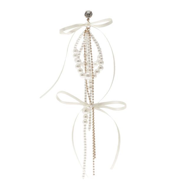 MERCURYDUO「デコラティブリボンピアス」|ピアス|