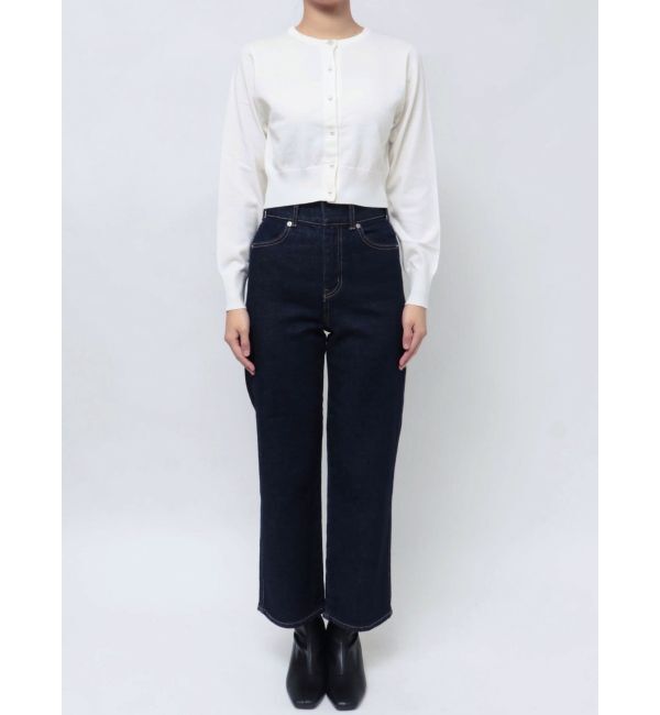 MERCURYDUO「ビジューボタンニットカーディガン」|カーディガン|