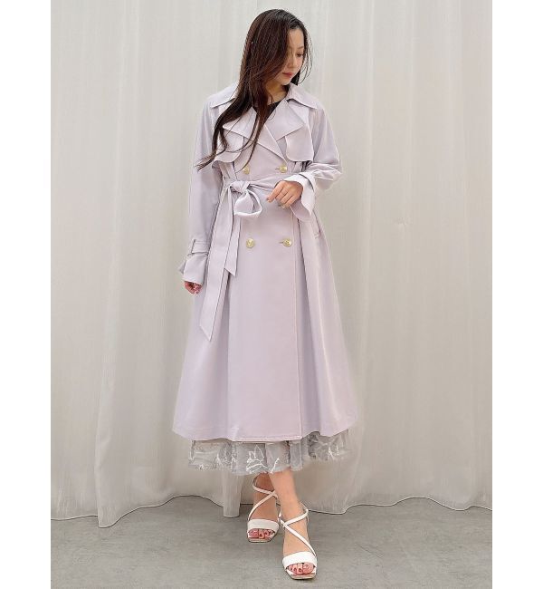 MERCURYDUO「ベーシックトレンチコート」|トレンチコート|