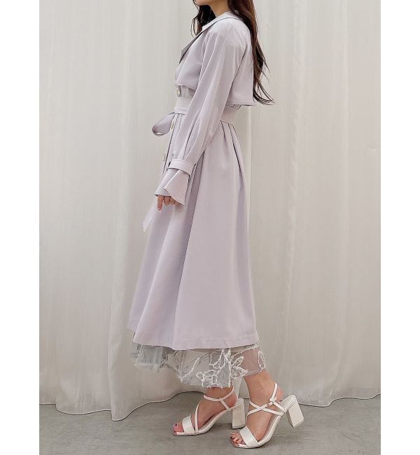 MERCURYDUO「ベーシックトレンチコート」|トレンチコート|