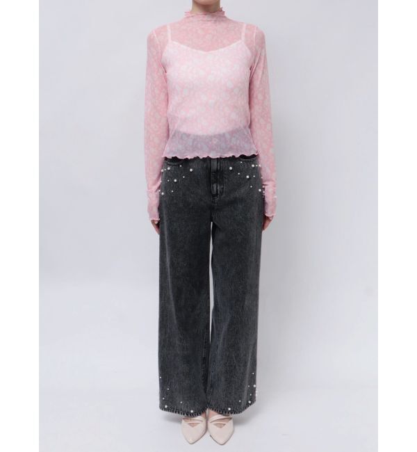 MERCURYDUO「TVアニメ【推しの子】プリントチュールメロートップス」|Tシャツ・カットソー|