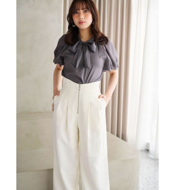 MERCURYDUO「ハイウエストコルセットパンツ」|その他|