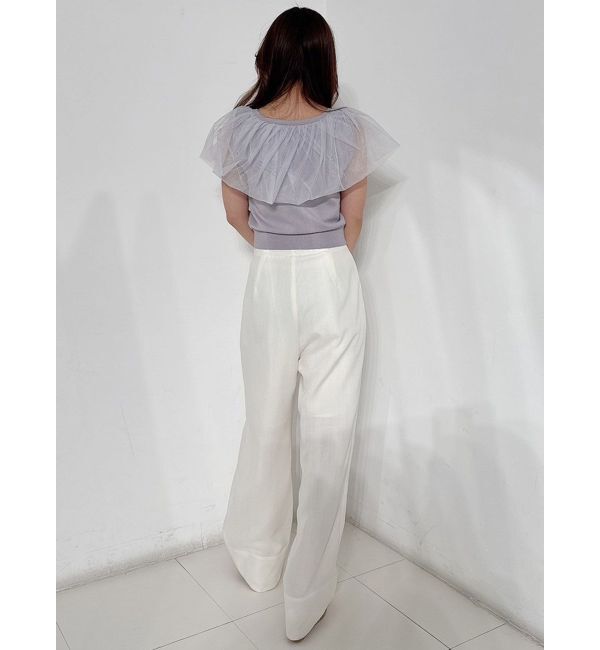 MERCURYDUO「ハイウエストコルセットパンツ」|その他|