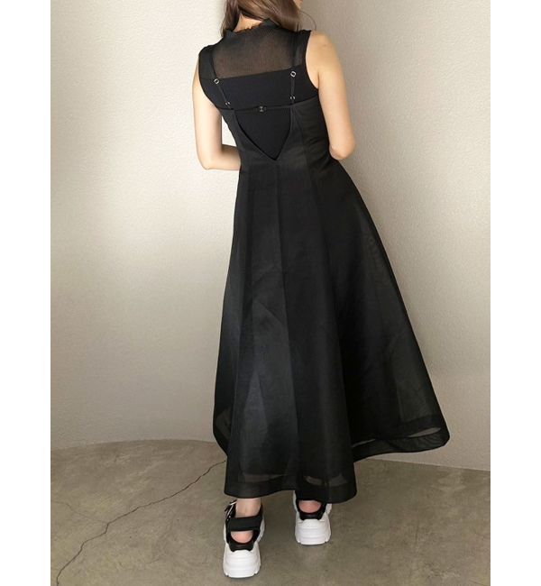 MERCURYDUO「シアーボンディングキャミワンピース」|ワンピース|