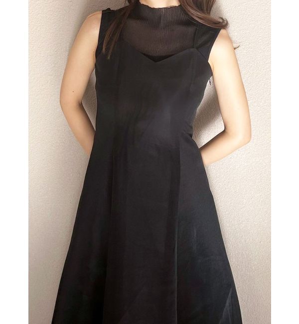 MERCURYDUO「シアーボンディングキャミワンピース」|ワンピース|