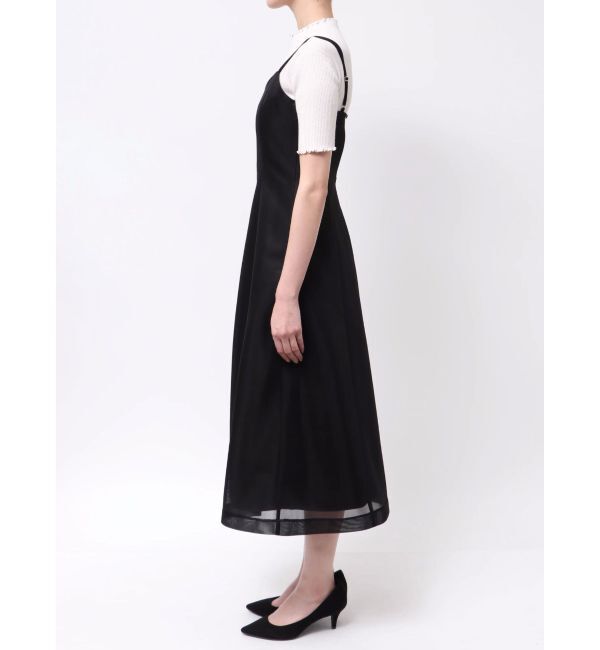 MERCURYDUO「シアーボンディングキャミワンピース」|ワンピース|