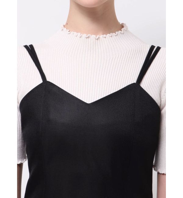 MERCURYDUO「シアーボンディングキャミワンピース」|ワンピース|