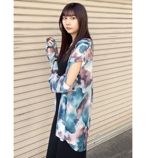 MURUA「2WAYシアーシャツ」|シャツ・ブラウス|